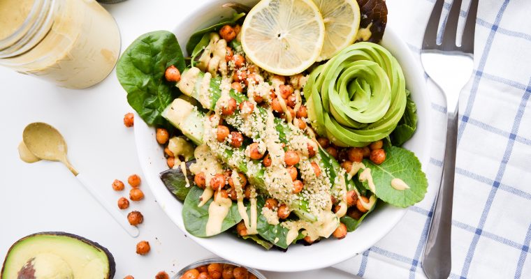 Creamy Vegan Caesar Salad Dressing